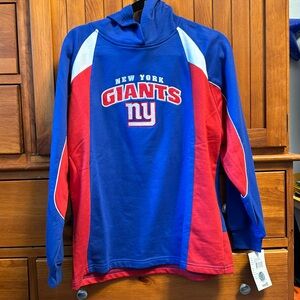 Boys XL New York Giants hoodie sweatshirt. Never worn with tags.